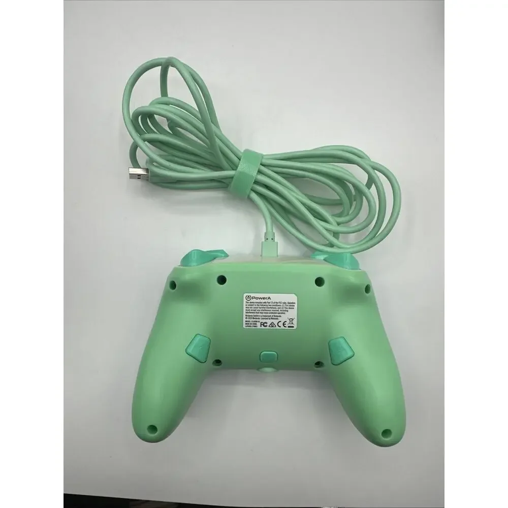 PowerA Animal Crossing Wired Controller for Nintendo Switch Green